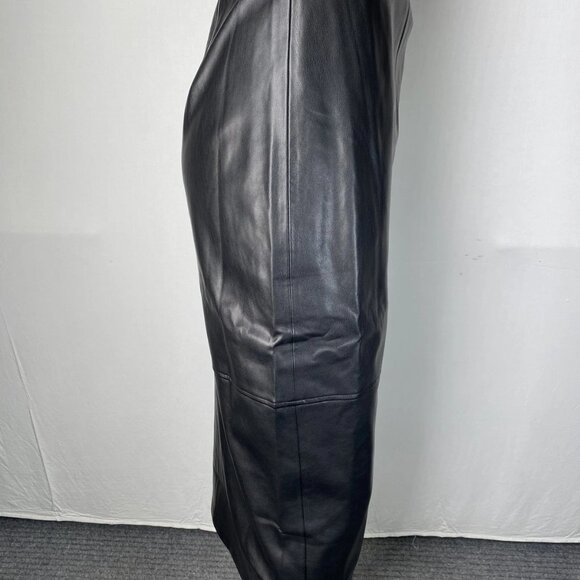 Cami NYC Lorena Vegan Faux Leather Midi Skirt - Picture 2 of 5